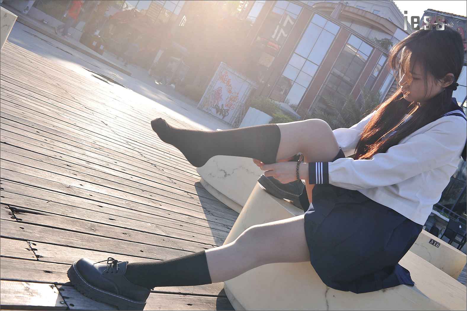 图片[60]-[IESS异思趣向] 2016.12.12 丝足便当041：《制服系列之JK节选版》琪琪 在线浏览 – 速更版-美库