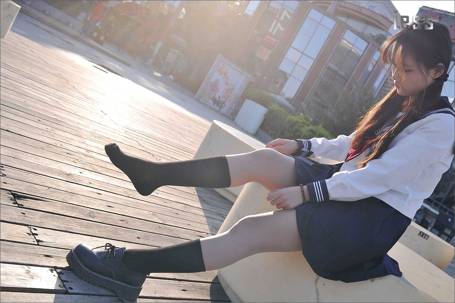 图片[96]-[IESS异思趣向] 2016.12.12 丝足便当041：《制服系列之JK节选版》琪琪 在线浏览 – 速更版-美库