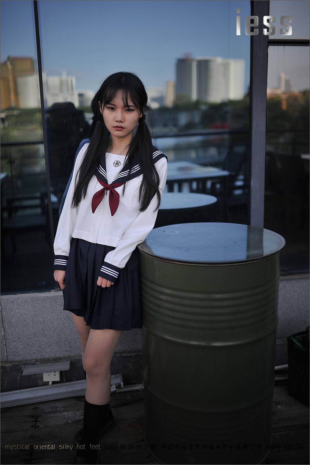 图片[34]-[IESS异思趣向] 2016.12.12 丝足便当041：《制服系列之JK节选版》琪琪 在线浏览 – 速更版-美库