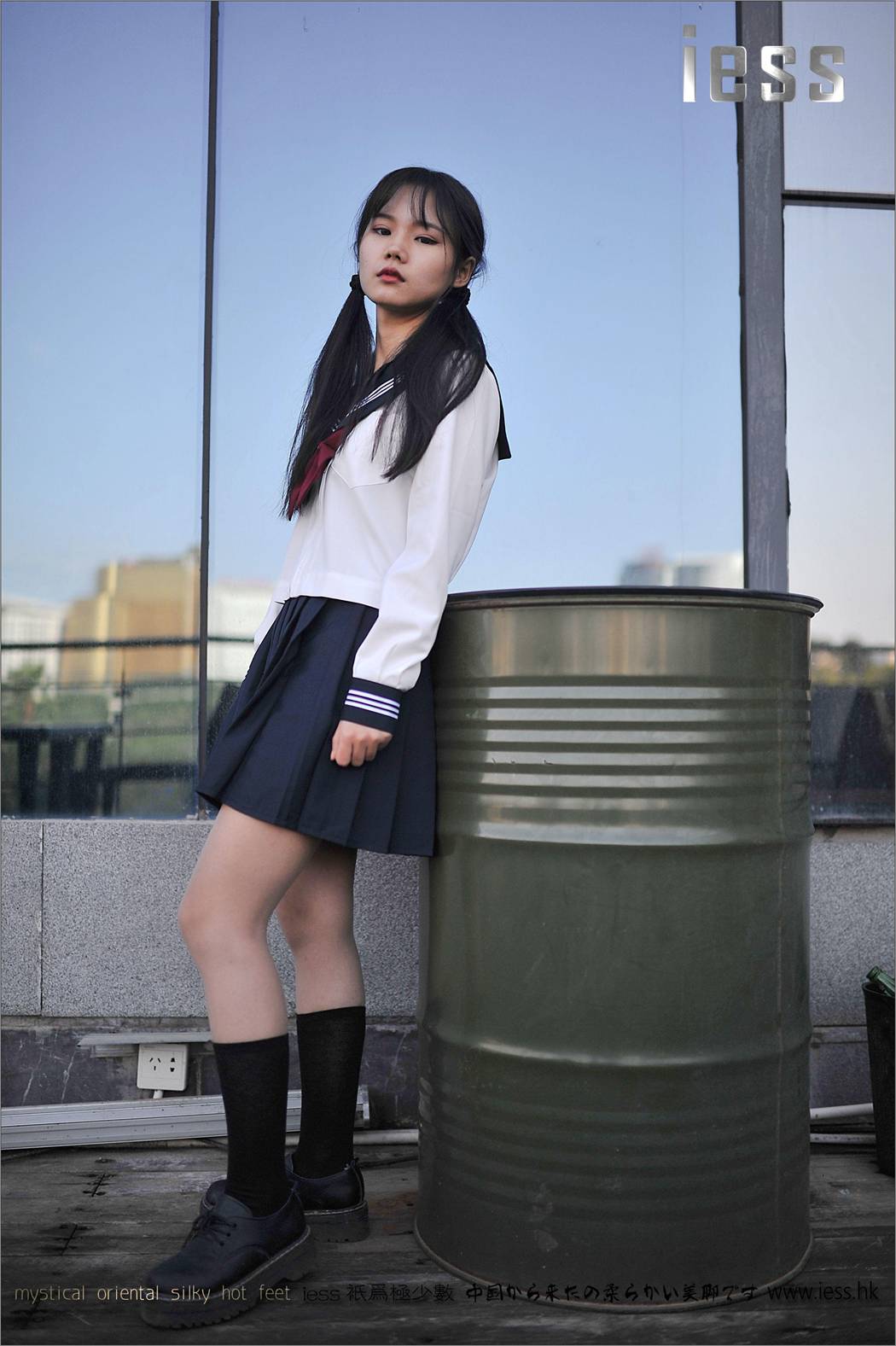 图片[100]-[IESS异思趣向] 2016.12.12 丝足便当041：《制服系列之JK节选版》琪琪 在线浏览 – 速更版-美库