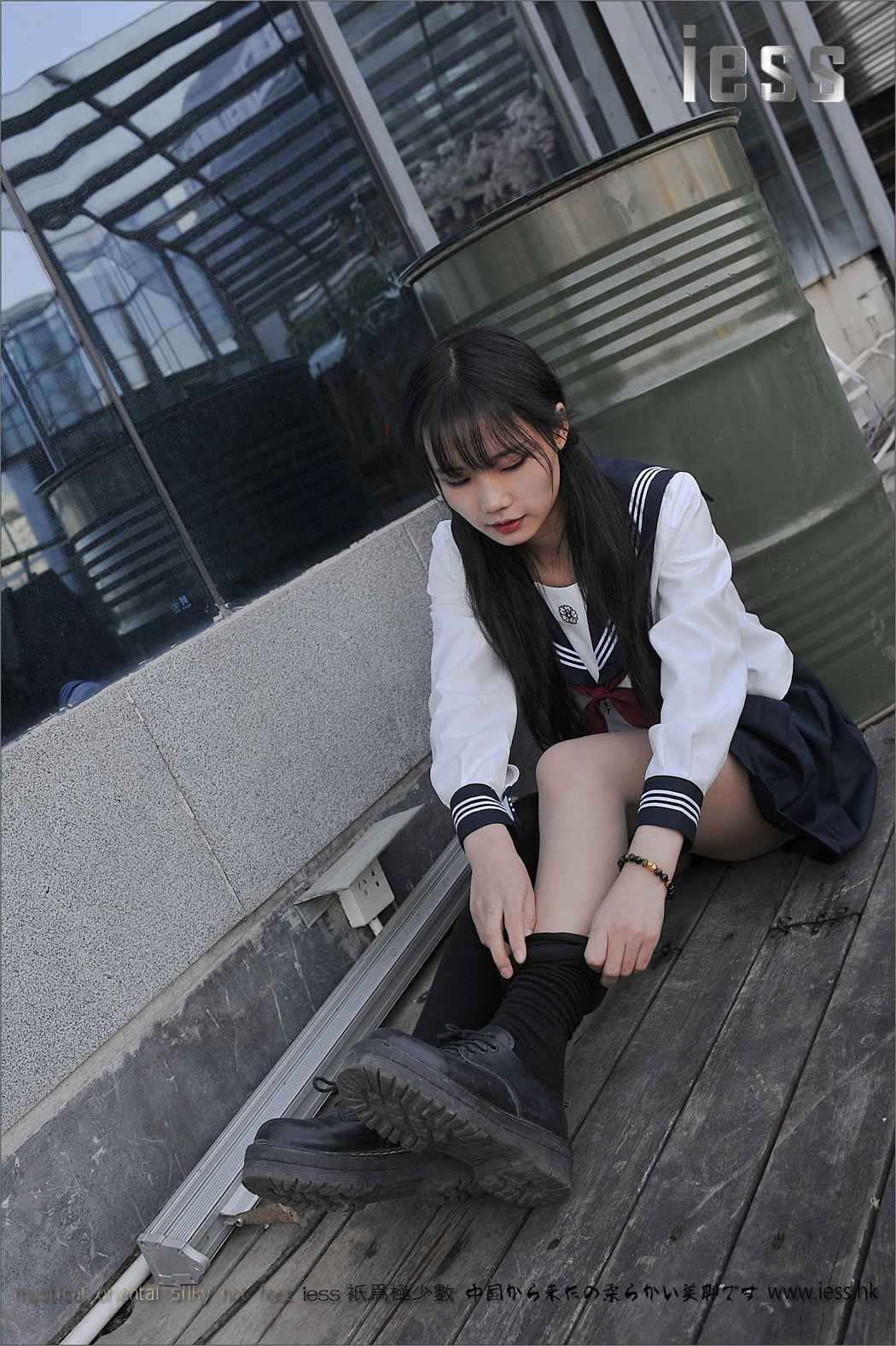 图片[19]-[IESS异思趣向] 2016.12.12 丝足便当041：《制服系列之JK节选版》琪琪 在线浏览 – 速更版-美库