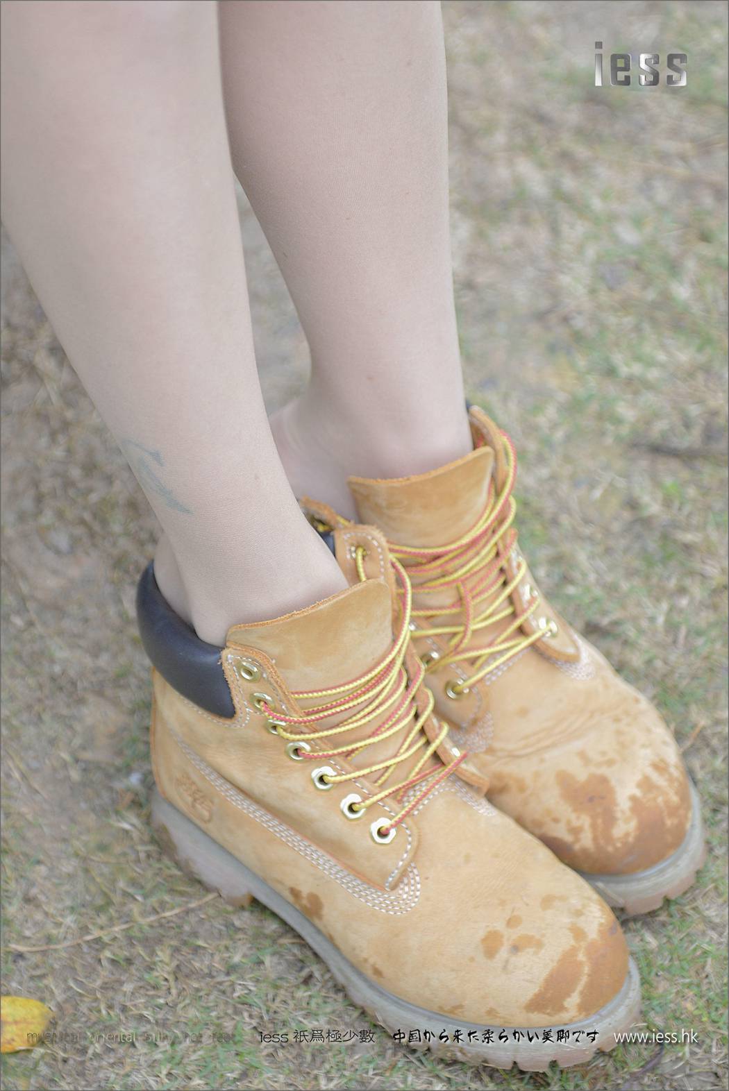 图片[73]-[IESS异思趣向] 2017.01.21 丝足便当059：《短靴、肉丝与单车》潇潇 在线浏览 – 速更版-美库