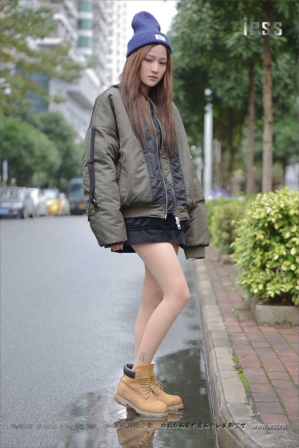 图片[37]-[IESS异思趣向] 2017.01.21 丝足便当059：《短靴、肉丝与单车》潇潇 在线浏览 – 速更版-美库