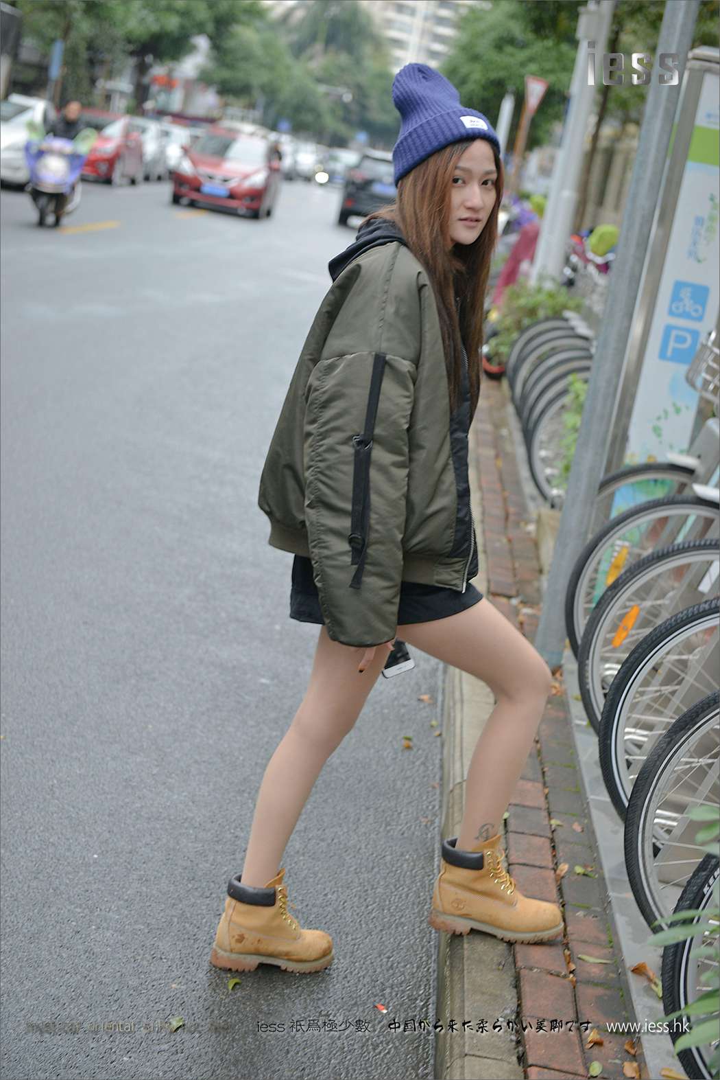图片[30]-[IESS异思趣向] 2017.01.21 丝足便当059：《短靴、肉丝与单车》潇潇 在线浏览 – 速更版-美库