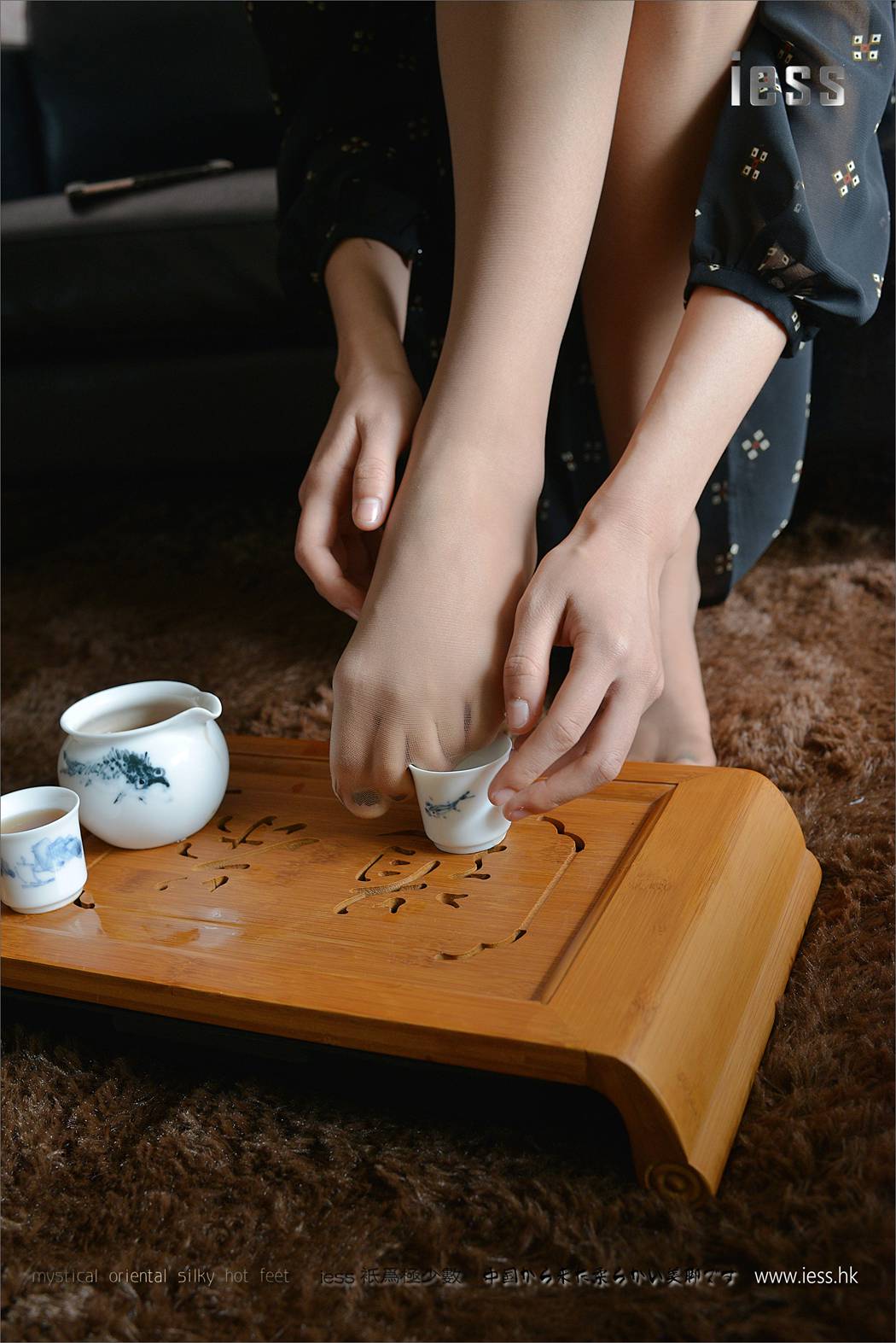 图片[46]-[IESS异思趣向] 2017.01.31 丝足便当068：《请茶》小C 在线浏览 – 速更版-美库