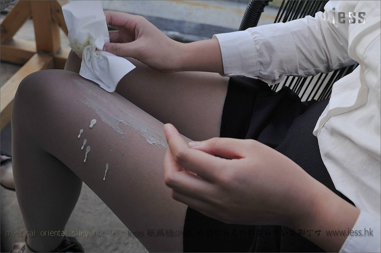 图片[51]-[IESS异思趣向] 2017.01.29 丝足便当067：《户外灰丝》洋洋 在线浏览 – 速更版-美库