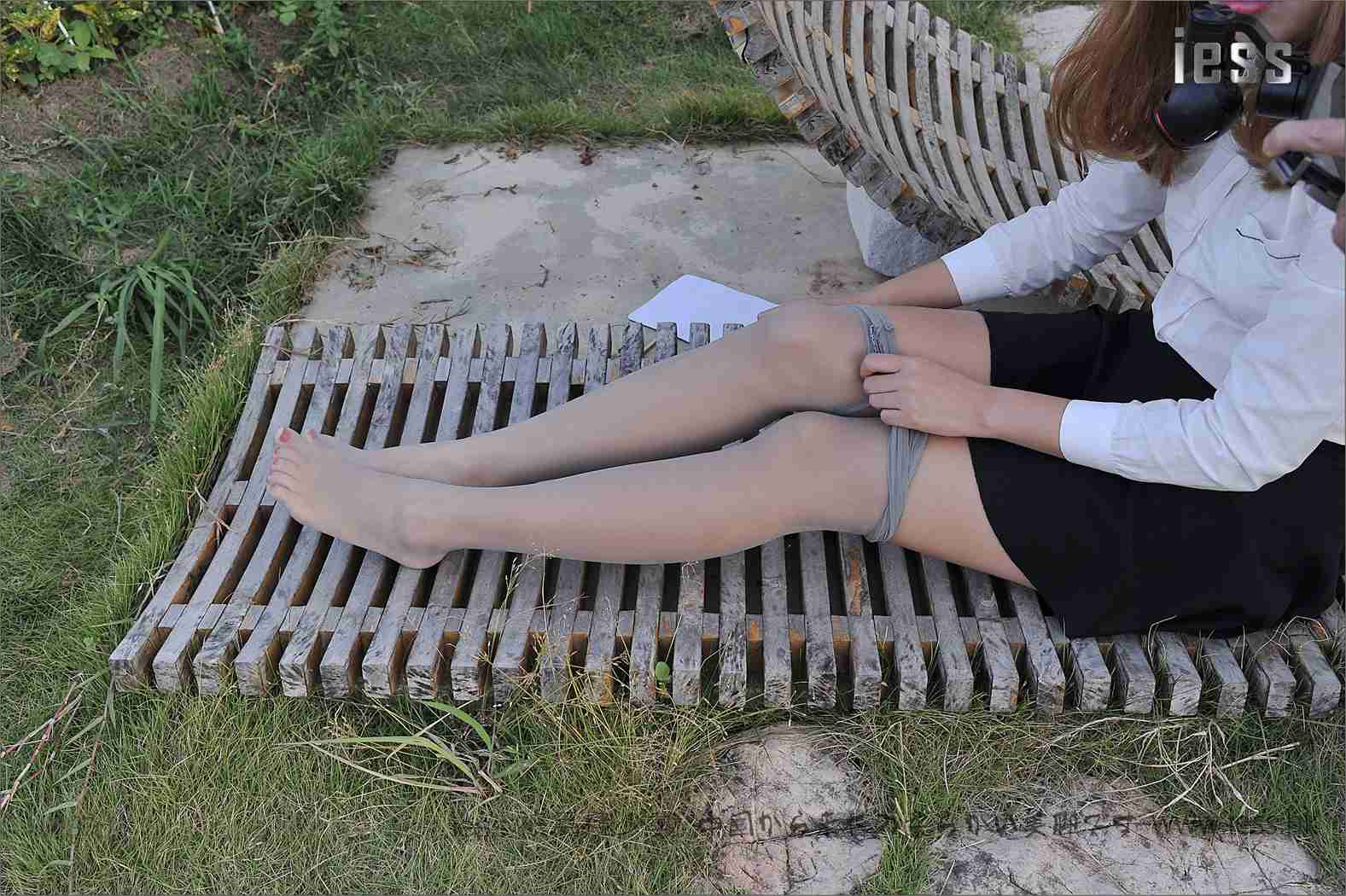 图片[65]-[IESS异思趣向] 2017.01.29 丝足便当067：《户外灰丝》洋洋 在线浏览 – 速更版-美库