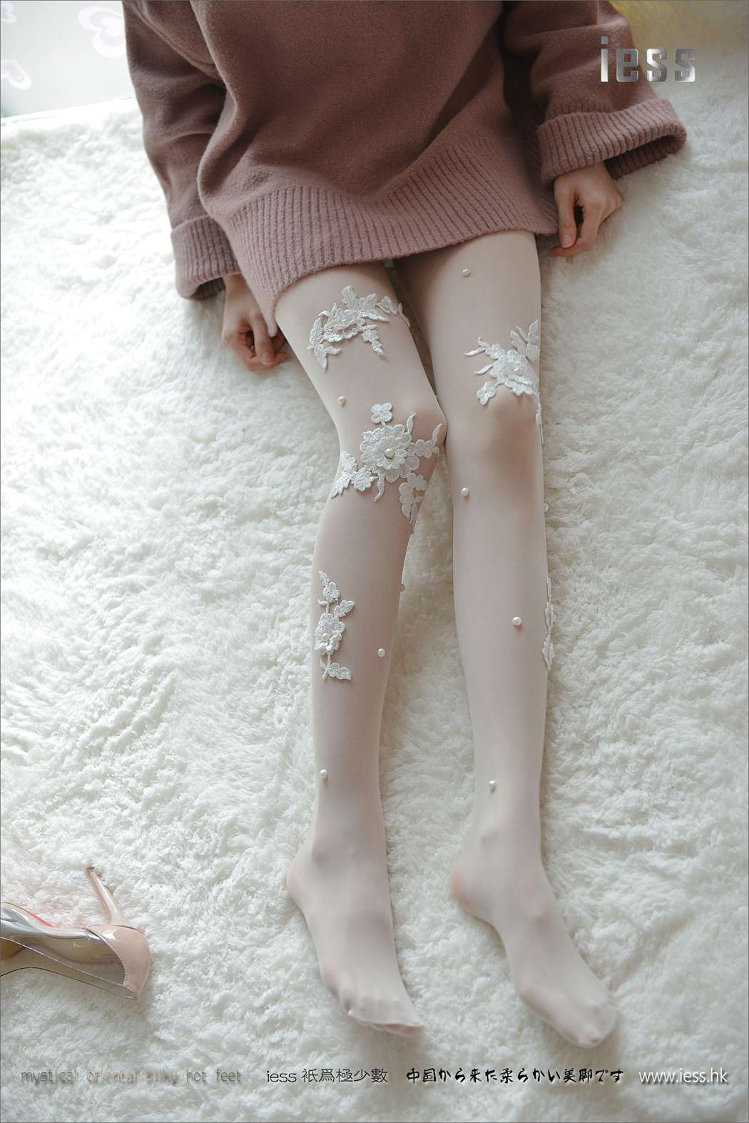 图片[63]-[IESS异思趣向] 2017.03.10 丝足便当083：《雪莲花》佳佳 在线浏览 – 速更版-美库