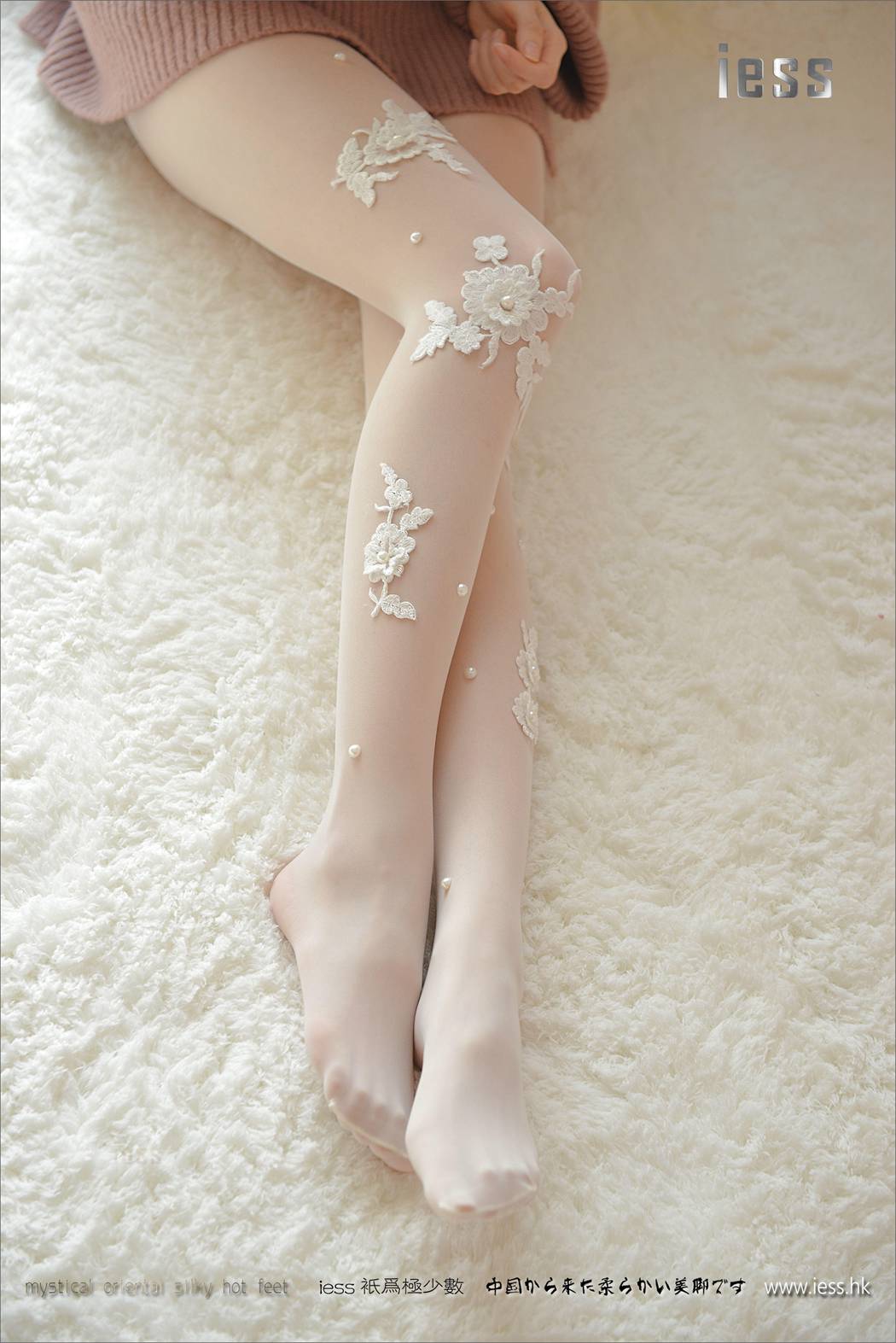 图片[23]-[IESS异思趣向] 2017.03.10 丝足便当083：《雪莲花》佳佳 在线浏览 – 速更版-美库