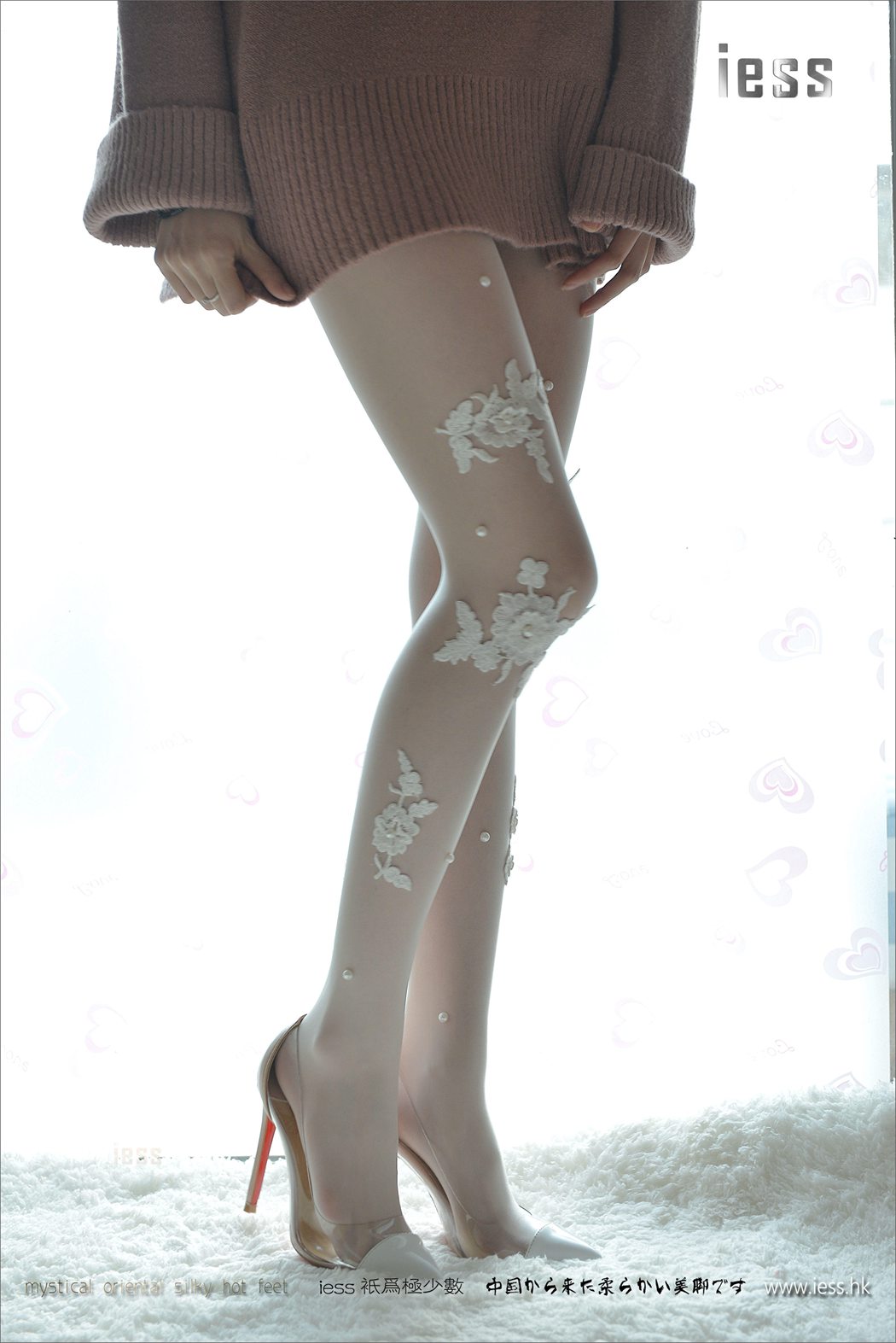 图片[16]-[IESS异思趣向] 2017.03.10 丝足便当083：《雪莲花》佳佳 在线浏览 – 速更版-美库