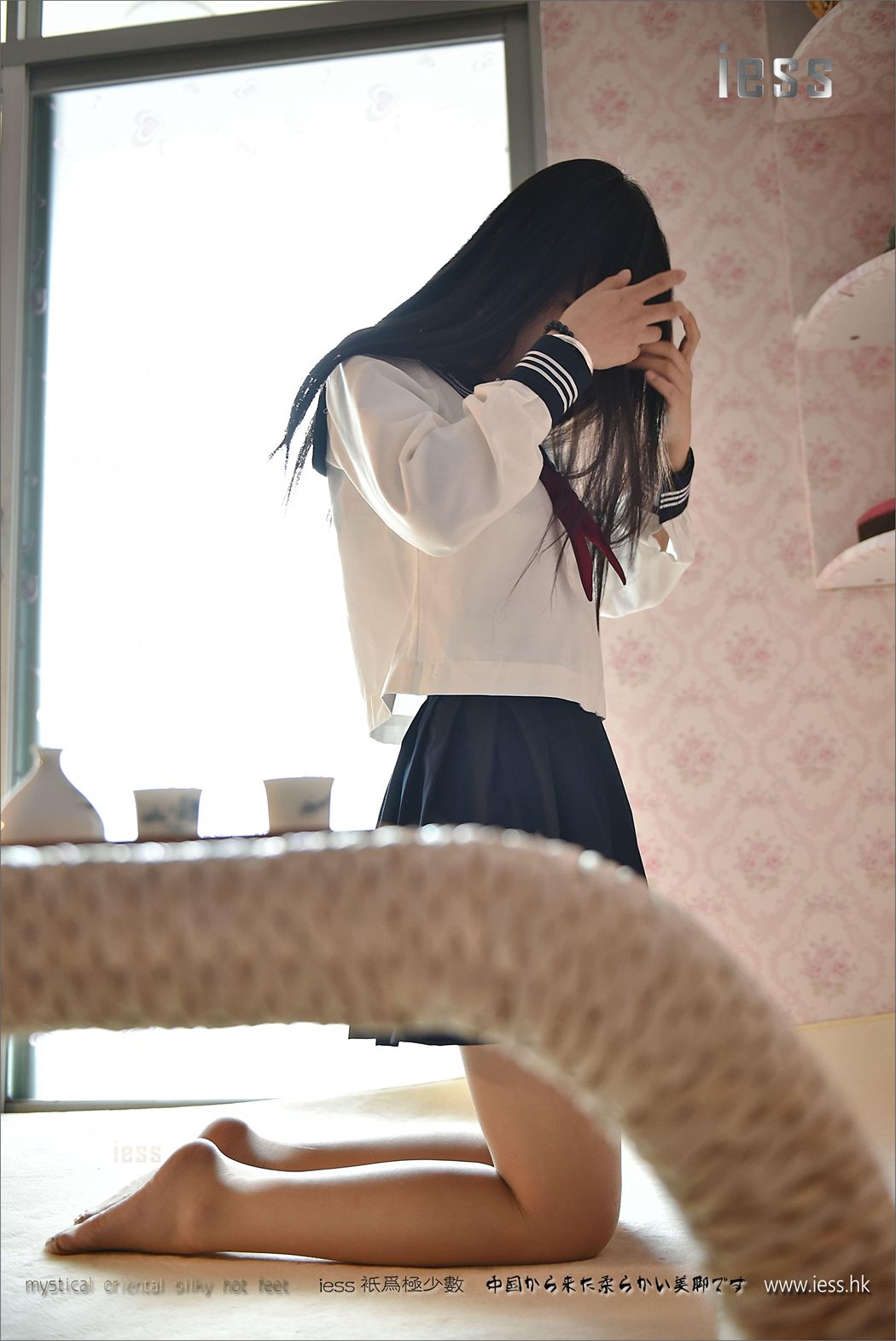 图片[60]-[IESS异思趣向] 2017.03.07 丝足便当082：《制服系列之JK第2部-1》琪琪 在线浏览 – 速更版-美库