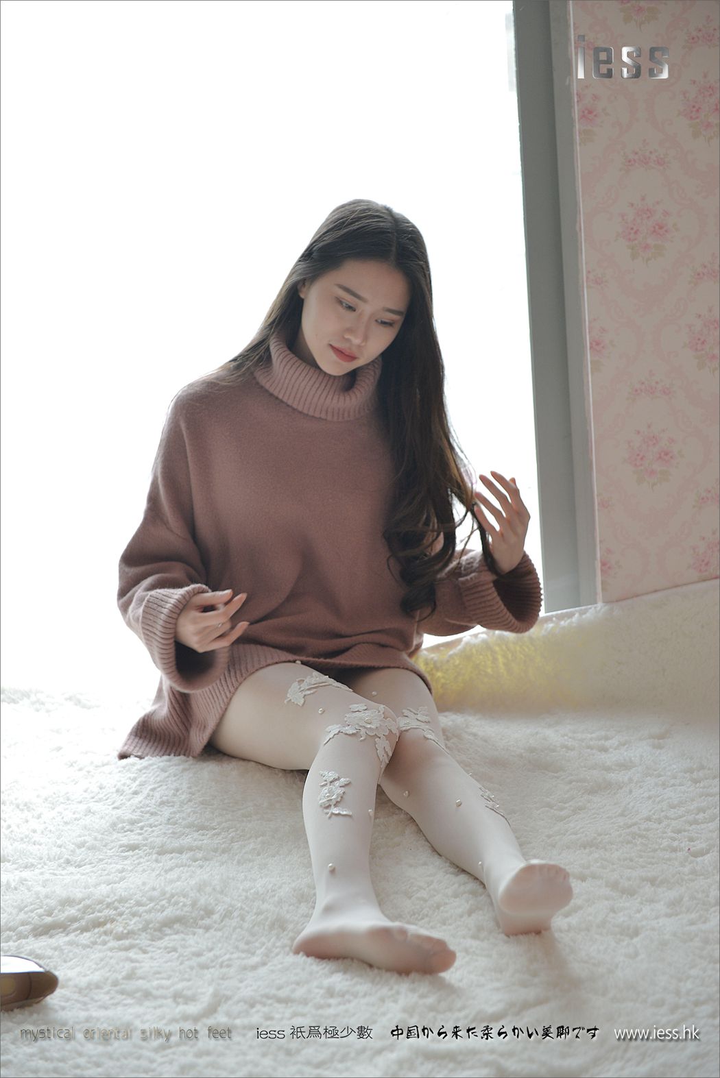 图片[81]-[IESS异思趣向] 2017.03.10 丝足便当083：《雪莲花》佳佳 在线浏览 – 速更版-美库