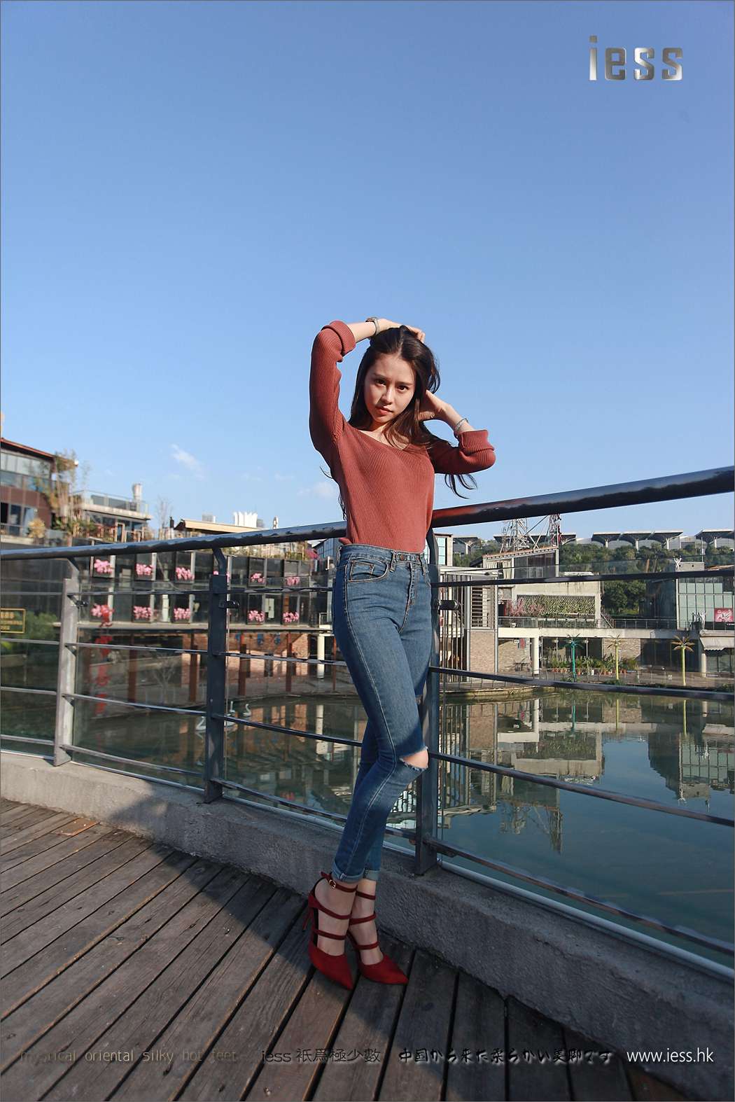 图片[6]-[IESS异思趣向] 2017.04.17 丝足便当102：《仙女牌牛仔裤与高跟肉丝》佳爷 在线浏览 – 速更版-美库