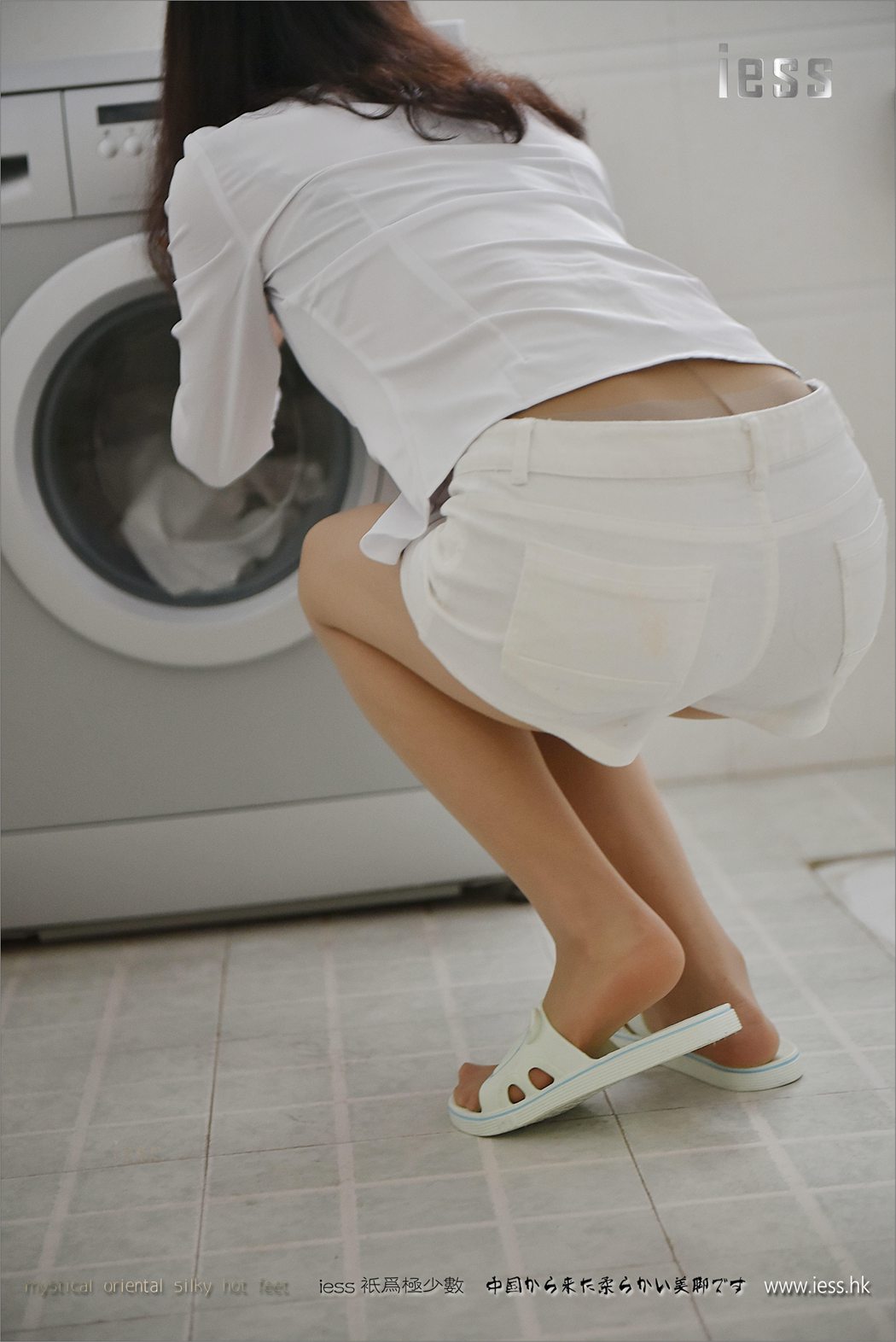 图片[7]-[IESS异思趣向] 2017.04.12 丝足便当101：丝足场景剧七《妹妹的的周末》-part3洗衣 小六 在线浏览 – 速更版-美库