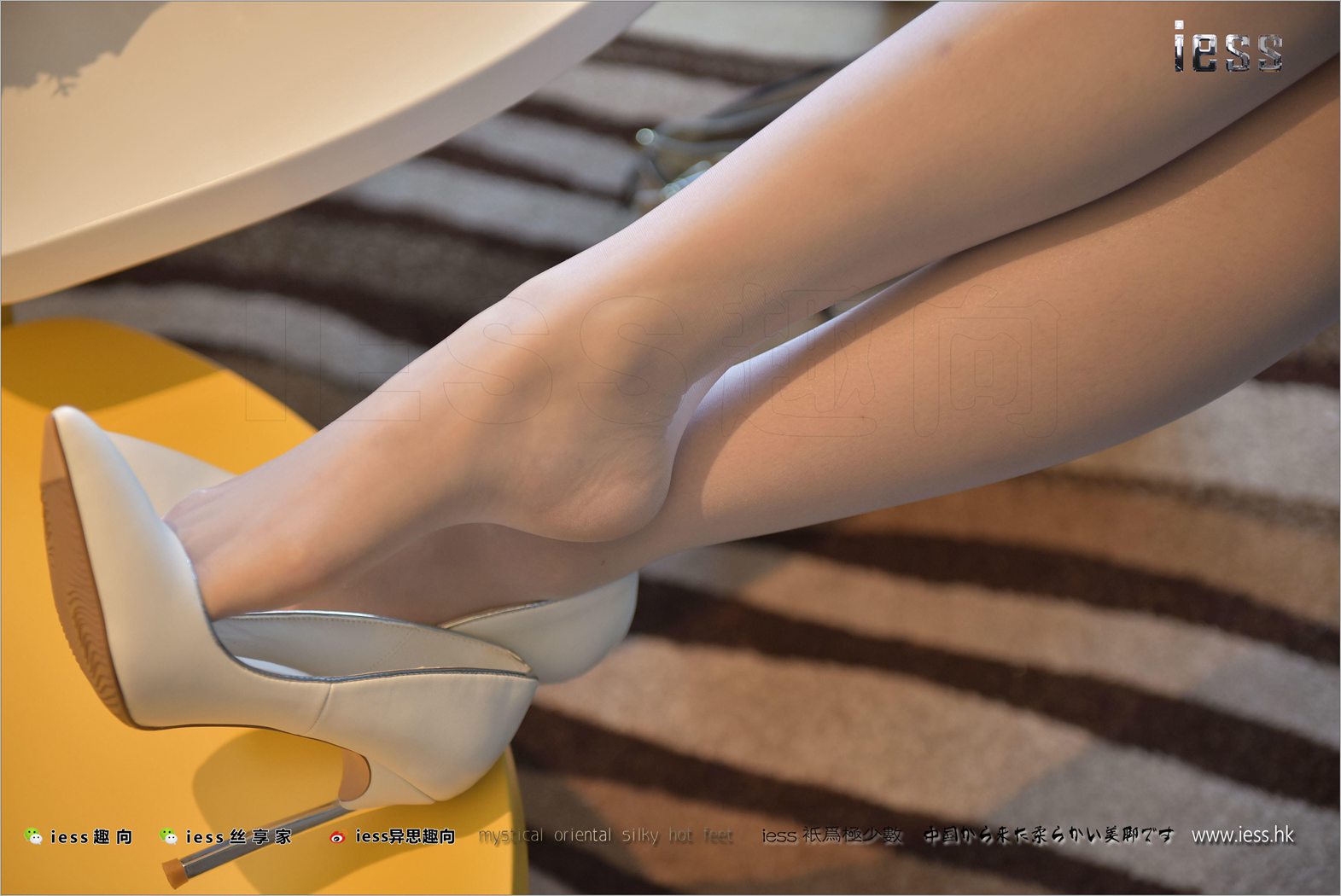 图片[16]-[IESS异思趣向] 2017.08.23 丝足便当140：《白高白丝白套裙》秋秋 在线浏览 – 速更版-美库
