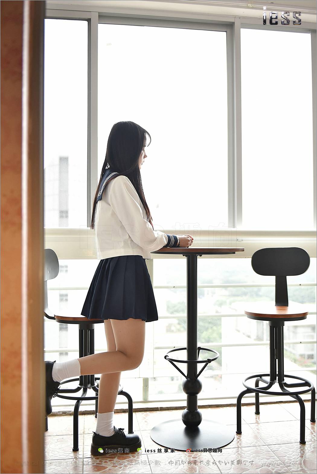 图片[33]-[IESS异思趣向] 2017.09.06 丝足便当148：《棉袜JK》琪琪 在线浏览 – 速更版-美库