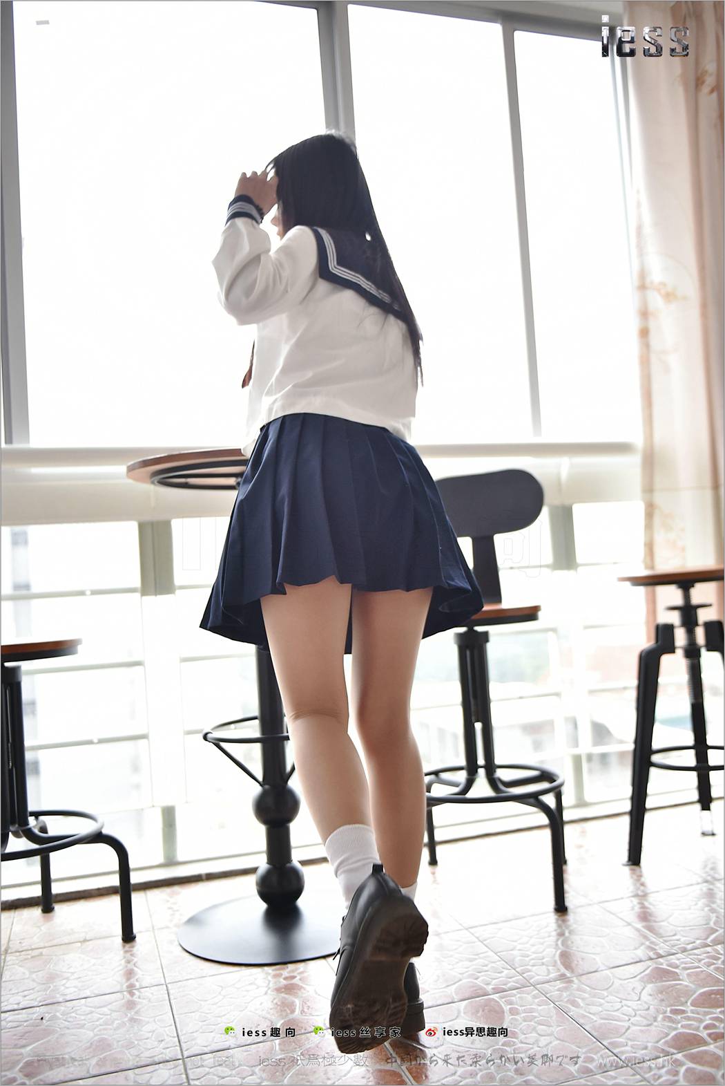 图片[83]-[IESS异思趣向] 2017.09.06 丝足便当148：《棉袜JK》琪琪 在线浏览 – 速更版-美库