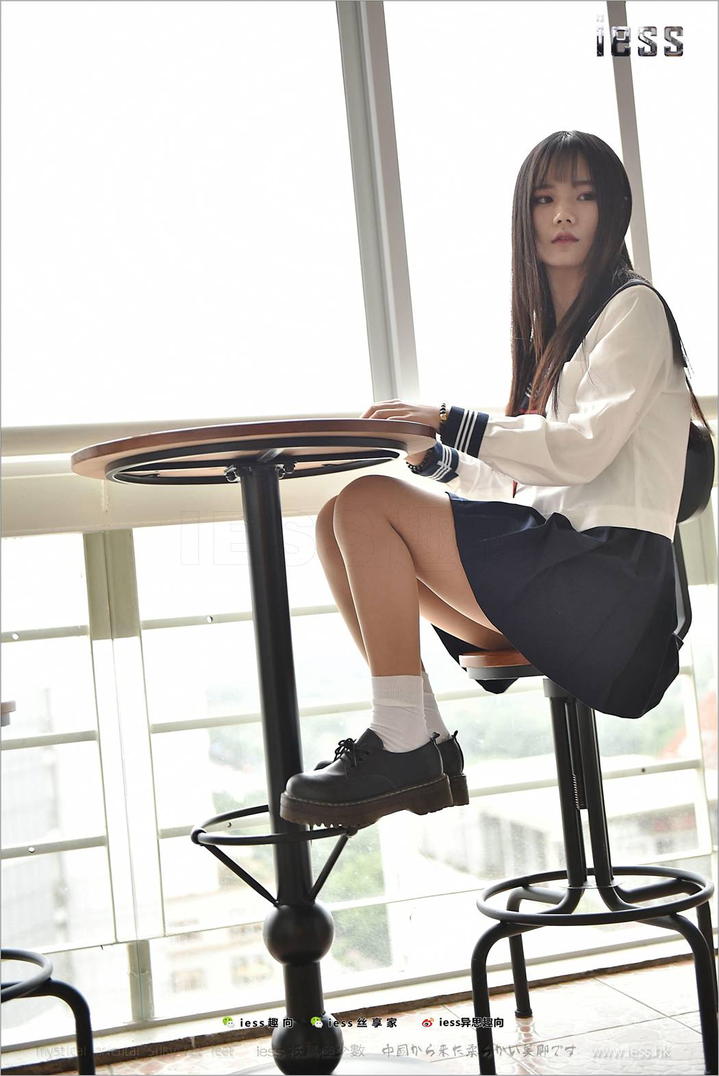 图片[96]-[IESS异思趣向] 2017.09.06 丝足便当148：《棉袜JK》琪琪 在线浏览 – 速更版-美库