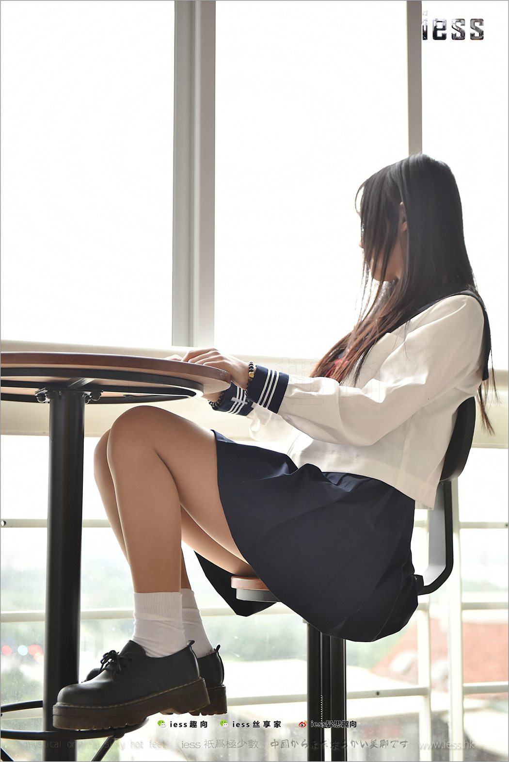 图片[95]-[IESS异思趣向] 2017.09.06 丝足便当148：《棉袜JK》琪琪 在线浏览 – 速更版-美库