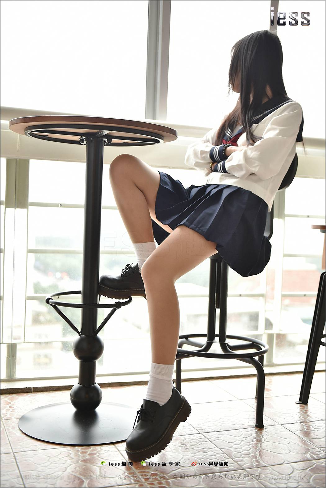 图片[91]-[IESS异思趣向] 2017.09.06 丝足便当148：《棉袜JK》琪琪 在线浏览 – 速更版-美库