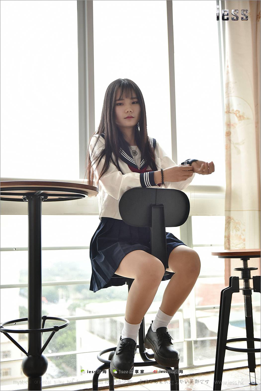 图片[20]-[IESS异思趣向] 2017.09.06 丝足便当148：《棉袜JK》琪琪 在线浏览 – 速更版-美库
