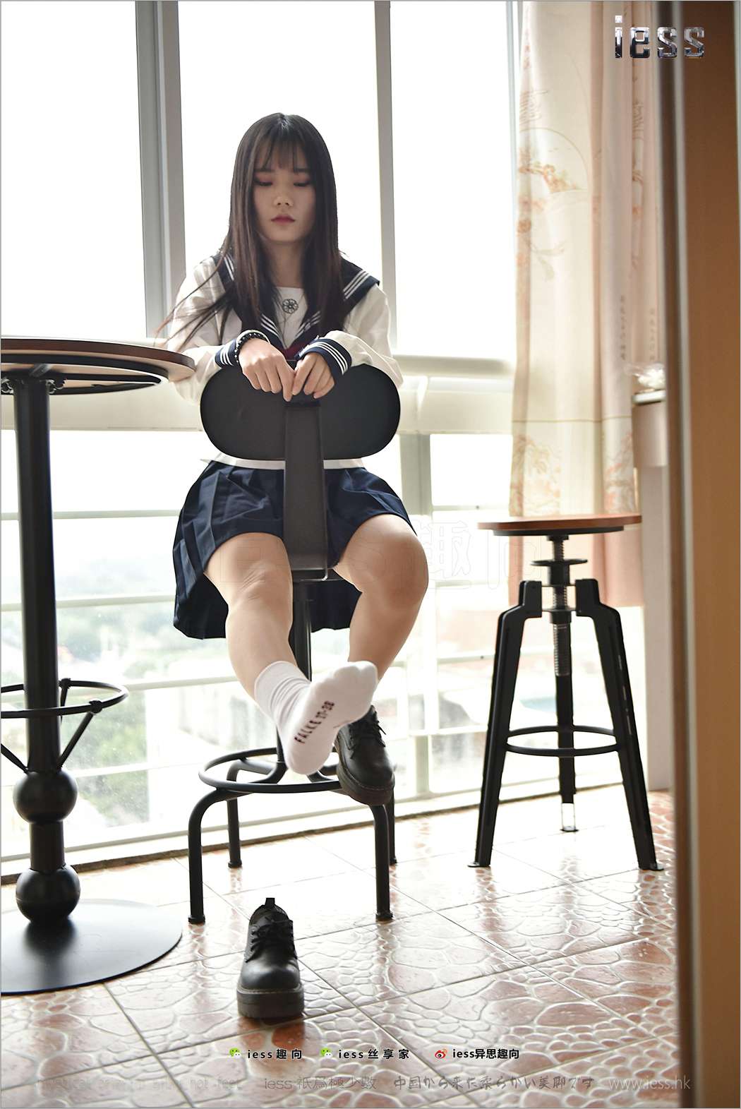 图片[77]-[IESS异思趣向] 2017.09.06 丝足便当148：《棉袜JK》琪琪 在线浏览 – 速更版-美库