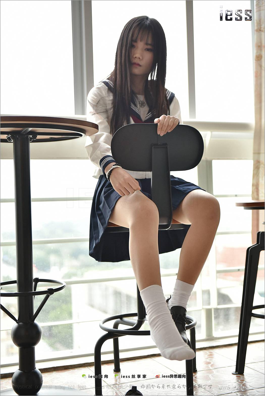 图片[27]-[IESS异思趣向] 2017.09.06 丝足便当148：《棉袜JK》琪琪 在线浏览 – 速更版-美库