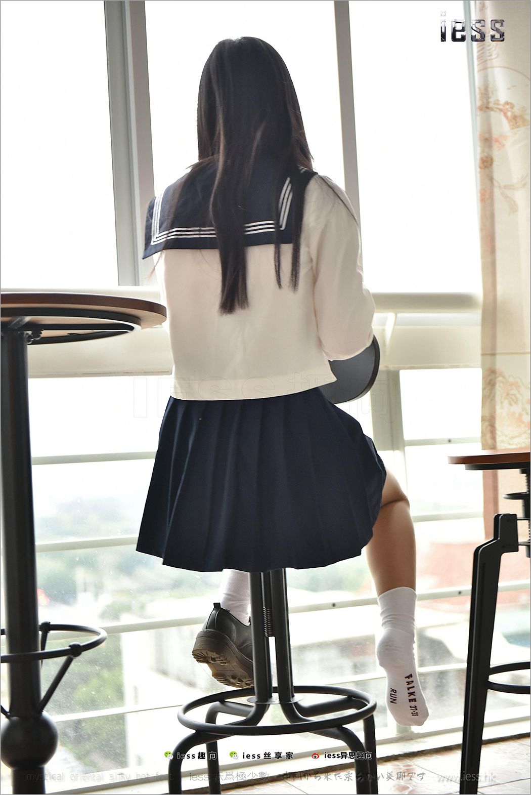 图片[63]-[IESS异思趣向] 2017.09.06 丝足便当148：《棉袜JK》琪琪 在线浏览 – 速更版-美库
