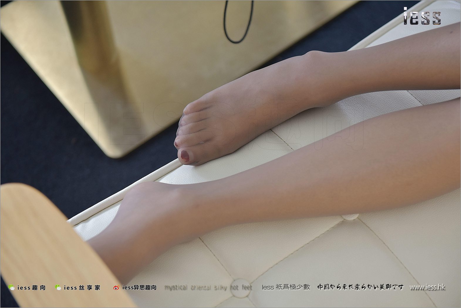 图片[10]-[IESS异思趣向] 2017.09.12 丝足便当149：《灰丝白领的下午茶时光》婉萍 在线浏览 – 速更版-美库
