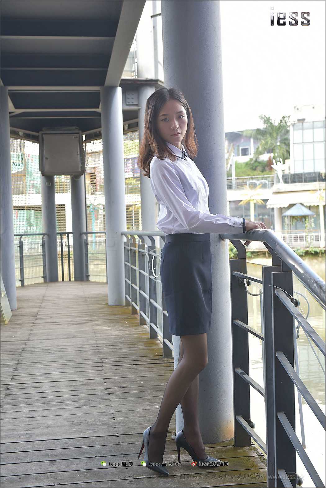 图片[42]-[IESS异思趣向] 2017.09.14 丝足便当151：《小六户外黑丝秀》小六 在线浏览 – 速更版-美库