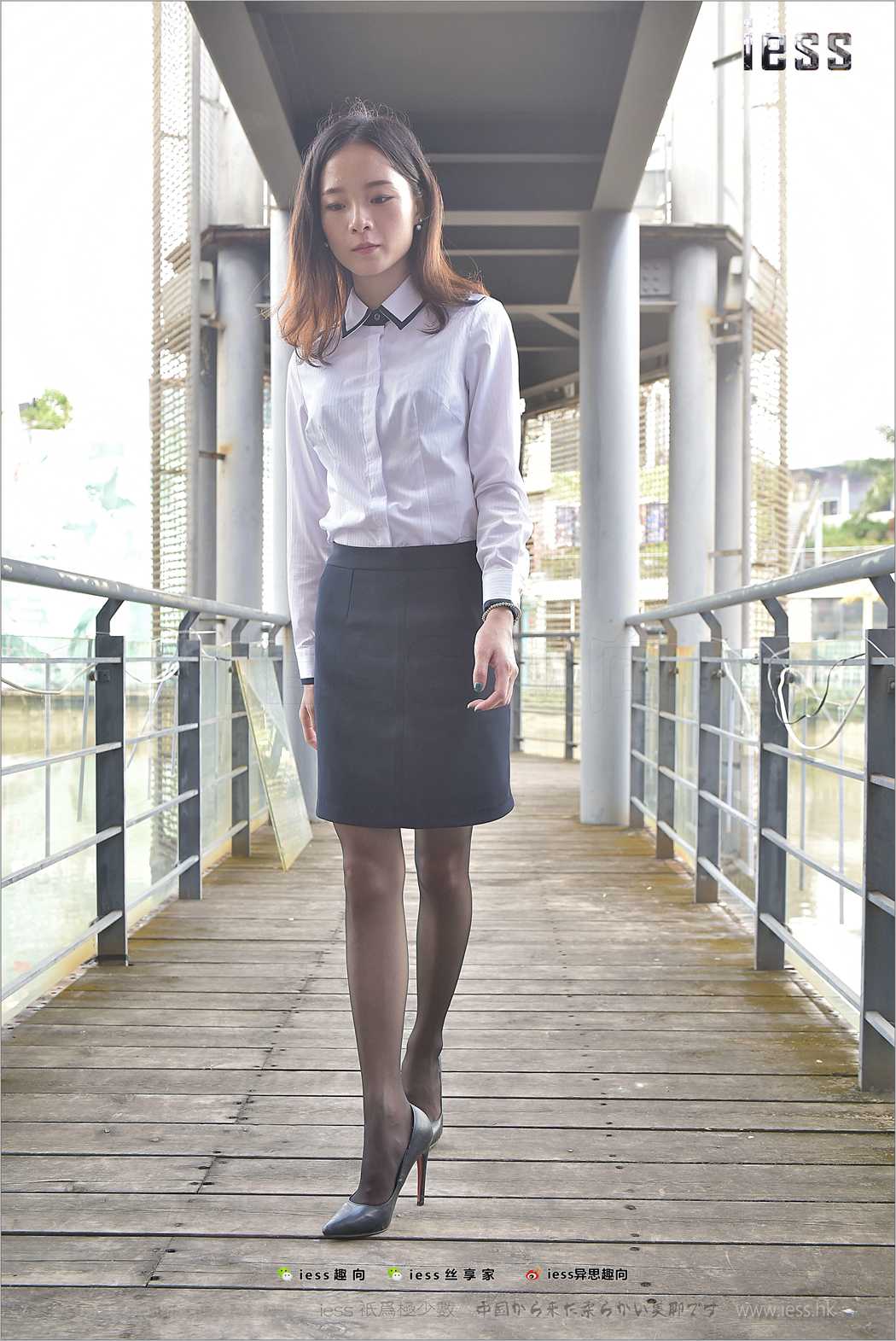 图片[63]-[IESS异思趣向] 2017.09.14 丝足便当151：《小六户外黑丝秀》小六 在线浏览 – 速更版-美库