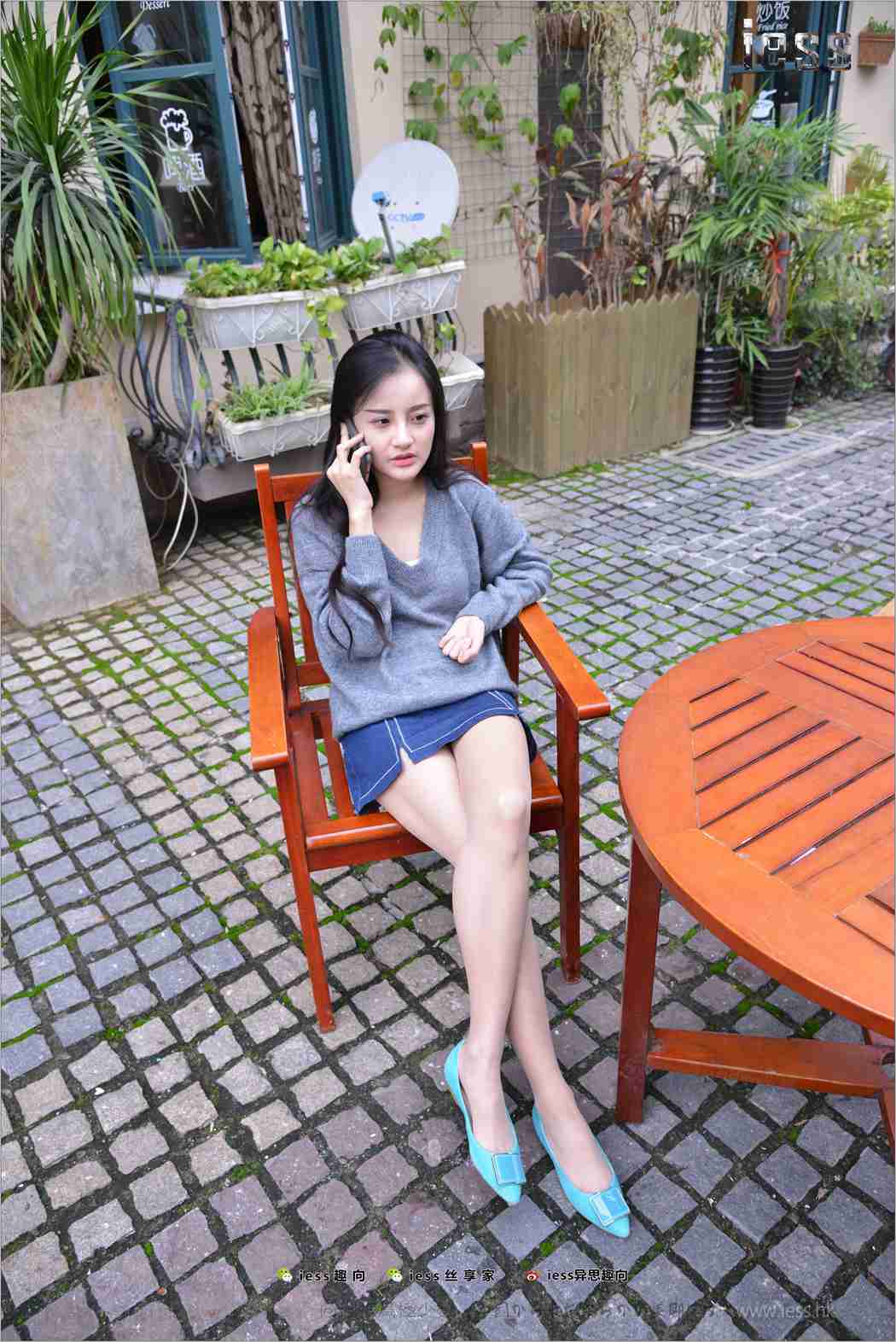 图片[56]-[IESS异思趣向] 2017.12.01 丝足便当173：《蓝色小平跟》双十一特辑 诗琪 在线浏览 – 速更版-美库