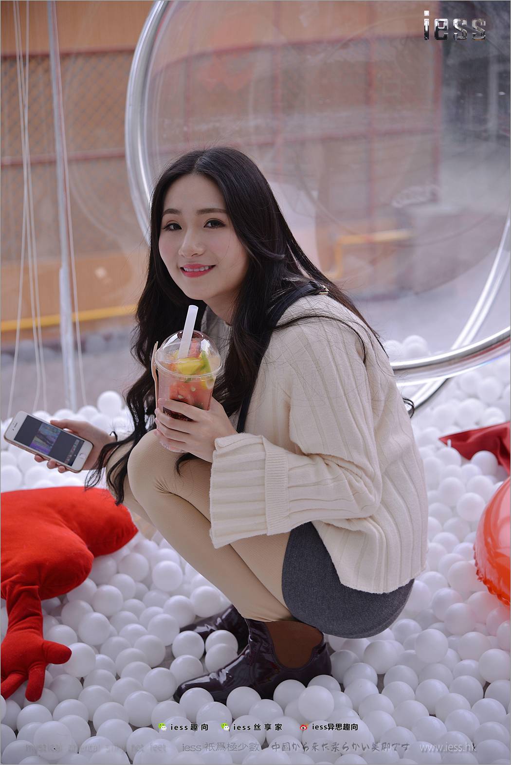 图片[5]-[IESS异思趣向] 2017.12.08 丝足便当176：《卧槽，裤袜》幸子 在线浏览 – 速更版-美库