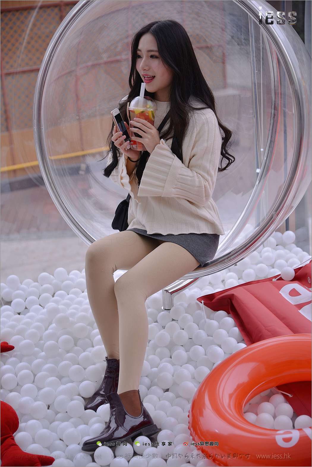 图片[15]-[IESS异思趣向] 2017.12.08 丝足便当176：《卧槽，裤袜》幸子 在线浏览 – 速更版-美库