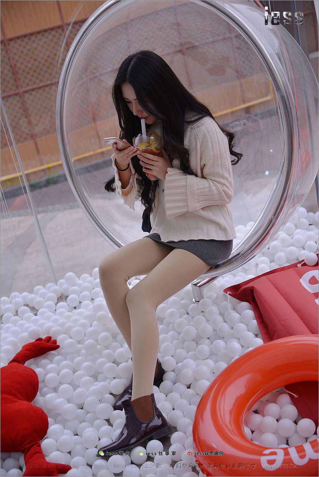 图片[21]-[IESS异思趣向] 2017.12.08 丝足便当176：《卧槽，裤袜》幸子 在线浏览 – 速更版-美库
