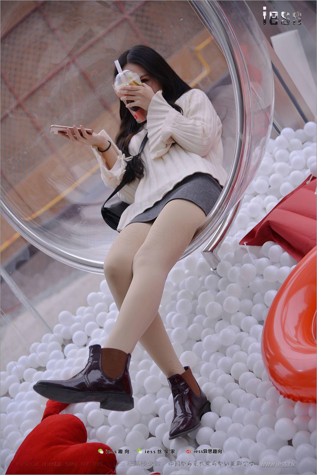 图片[6]-[IESS异思趣向] 2017.12.08 丝足便当176：《卧槽，裤袜》幸子 在线浏览 – 速更版-美库