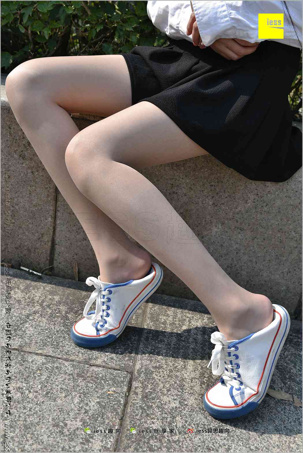 图片[100]-[IESS异思趣向] 2017.12.25 丝足便当181：《及笈之丝-帆布鞋1》若其 在线浏览 – 速更版-美库