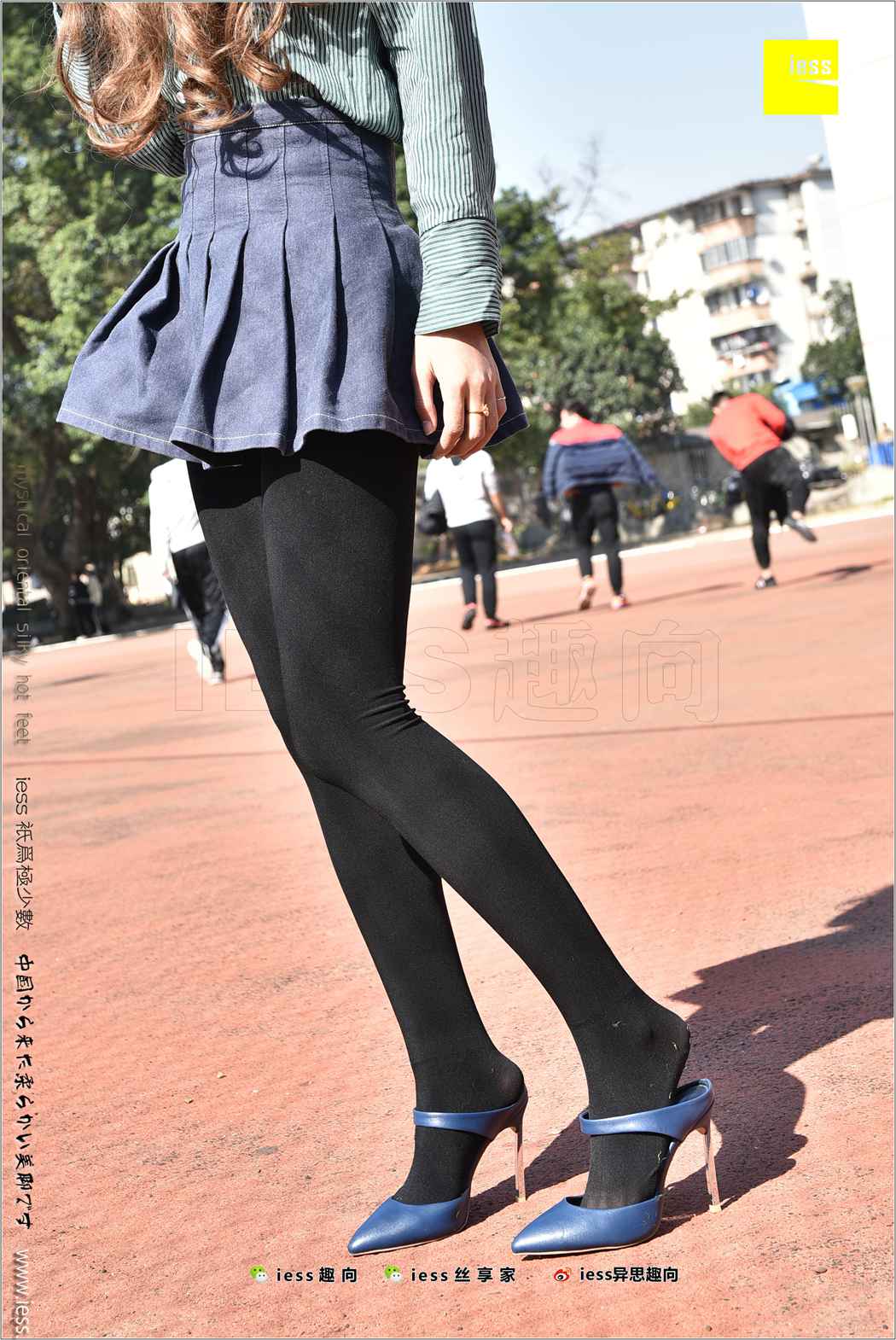 图片[5]-[IESS异思趣向] 2017.12.25 丝足便当182：《厚黑丝的“透肉”诱惑》静静 在线浏览 – 速更版-美库