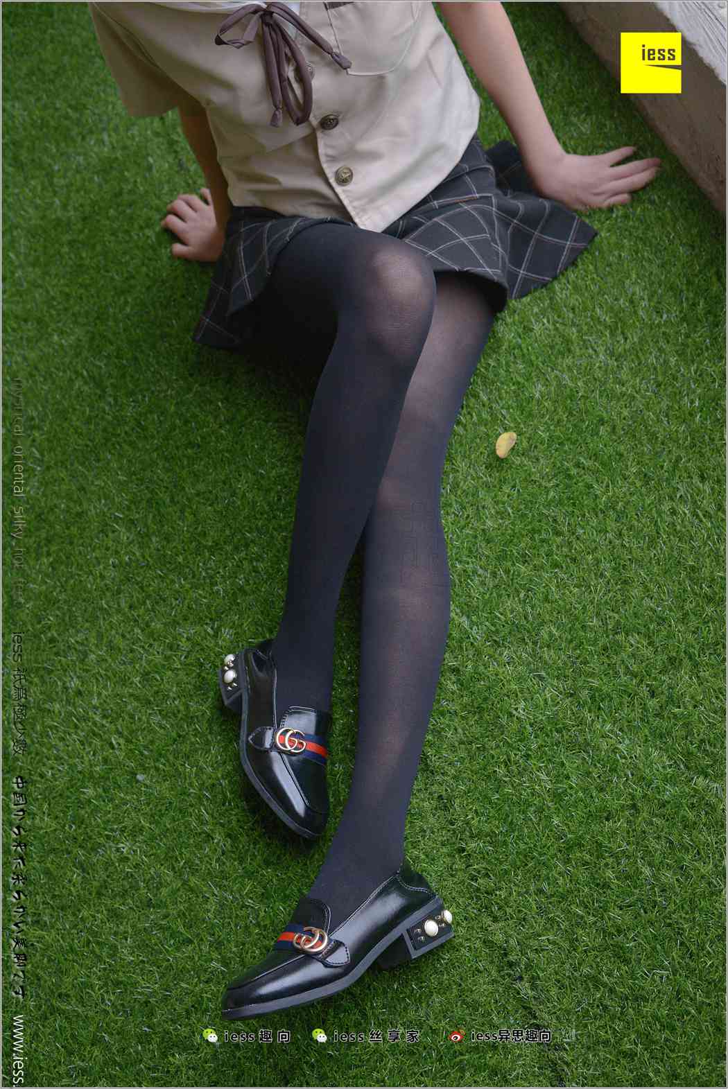 图片[3]-[IESS异思趣向] 2018.01.09 丝足便当187：《50D、JK和少女》若琪 在线浏览 – 速更版-美库