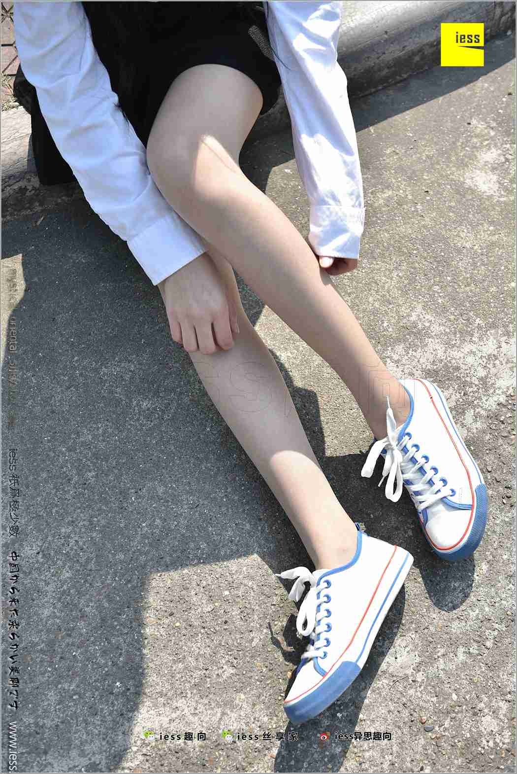 图片[10]-[IESS异思趣向] 2017.12.25 丝足便当181：《及笈之丝-帆布鞋1》若其 在线浏览 – 速更版-美库