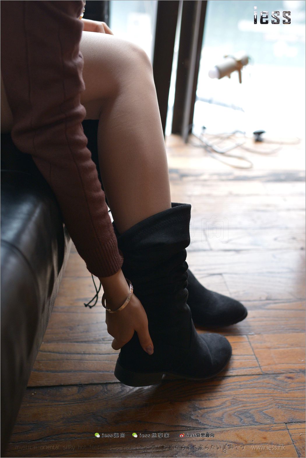 图片[40]-[IESS异思趣向] 2018.01.23 丝足便当190：《过膝长靴-王的诱惑1》馨月 在线浏览 – 速更版-美库