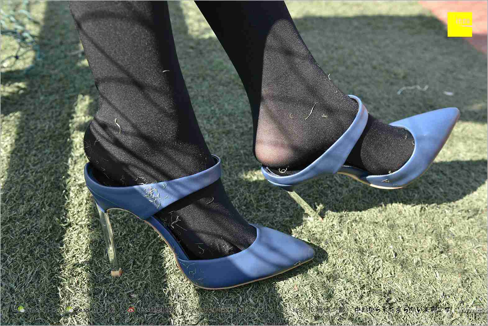 图片[24]-[IESS异思趣向] 2017.12.25 丝足便当182：《厚黑丝的“透肉”诱惑》静静 在线浏览 – 速更版-美库