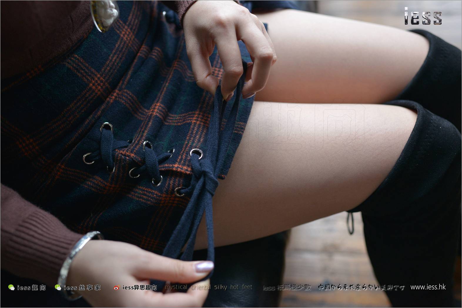 图片[19]-[IESS异思趣向] 2018.01.23 丝足便当190：《过膝长靴-王的诱惑1》馨月 在线浏览 – 速更版-美库