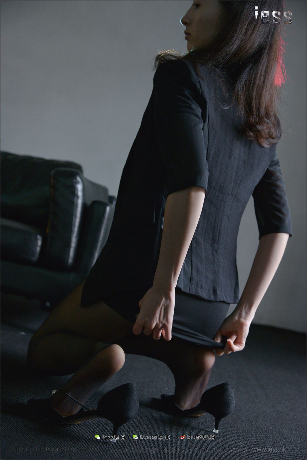 图片[84]-[IESS异思趣向] 2018.01.30 丝足便当193：《小莫的暗调黑丝④》小莫 在线浏览 – 速更版-美库