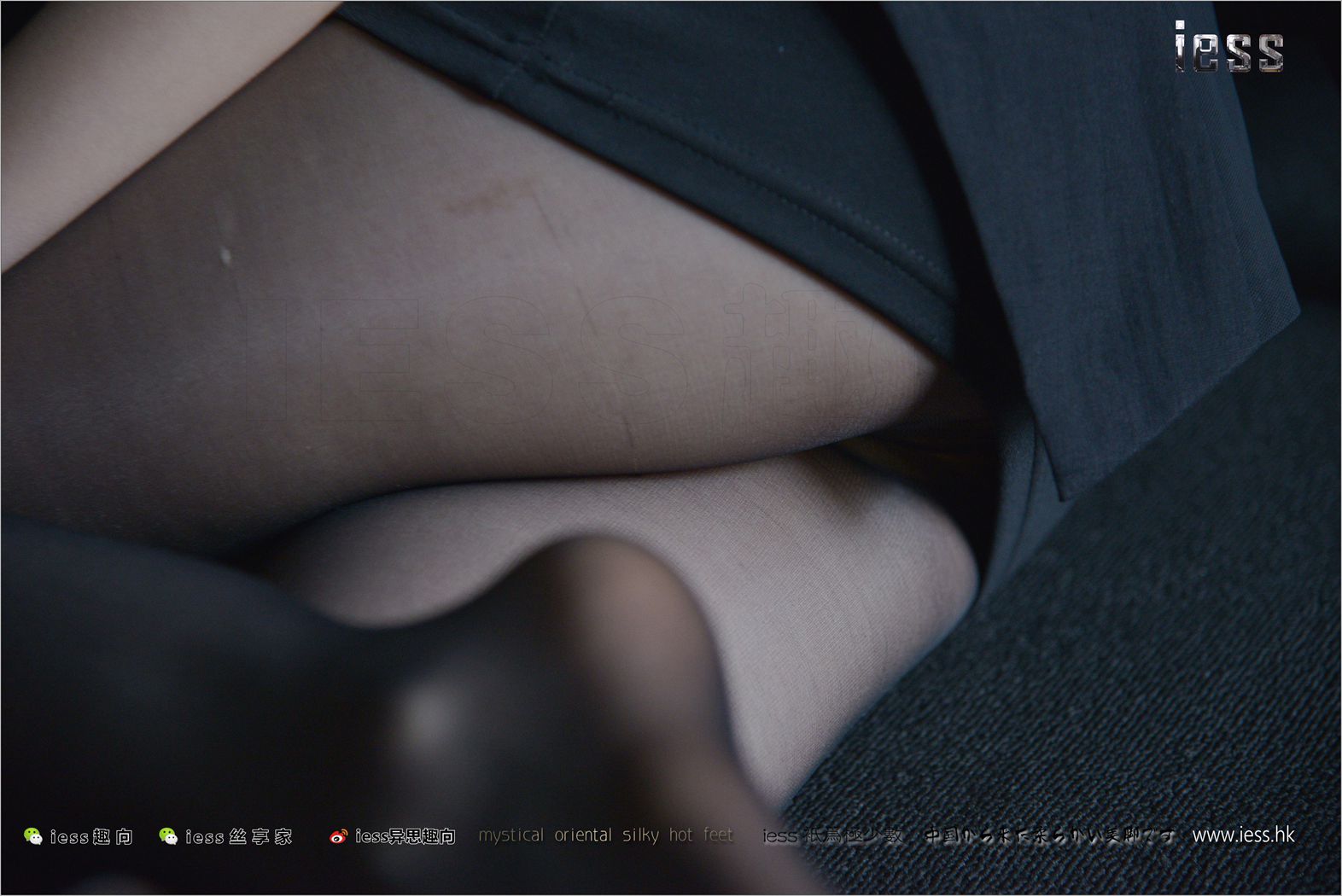 图片[44]-[IESS异思趣向] 2018.01.30 丝足便当193：《小莫的暗调黑丝④》小莫 在线浏览 – 速更版-美库