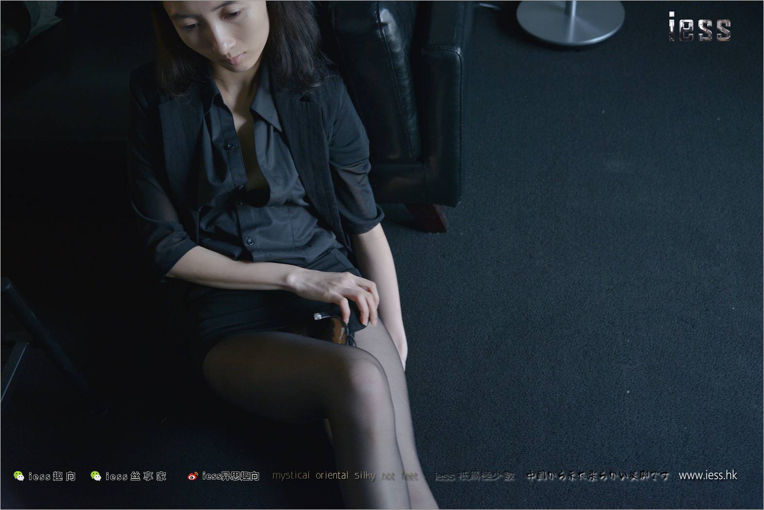 图片[46]-[IESS异思趣向] 2018.01.30 丝足便当193：《小莫的暗调黑丝④》小莫 在线浏览 – 速更版-美库