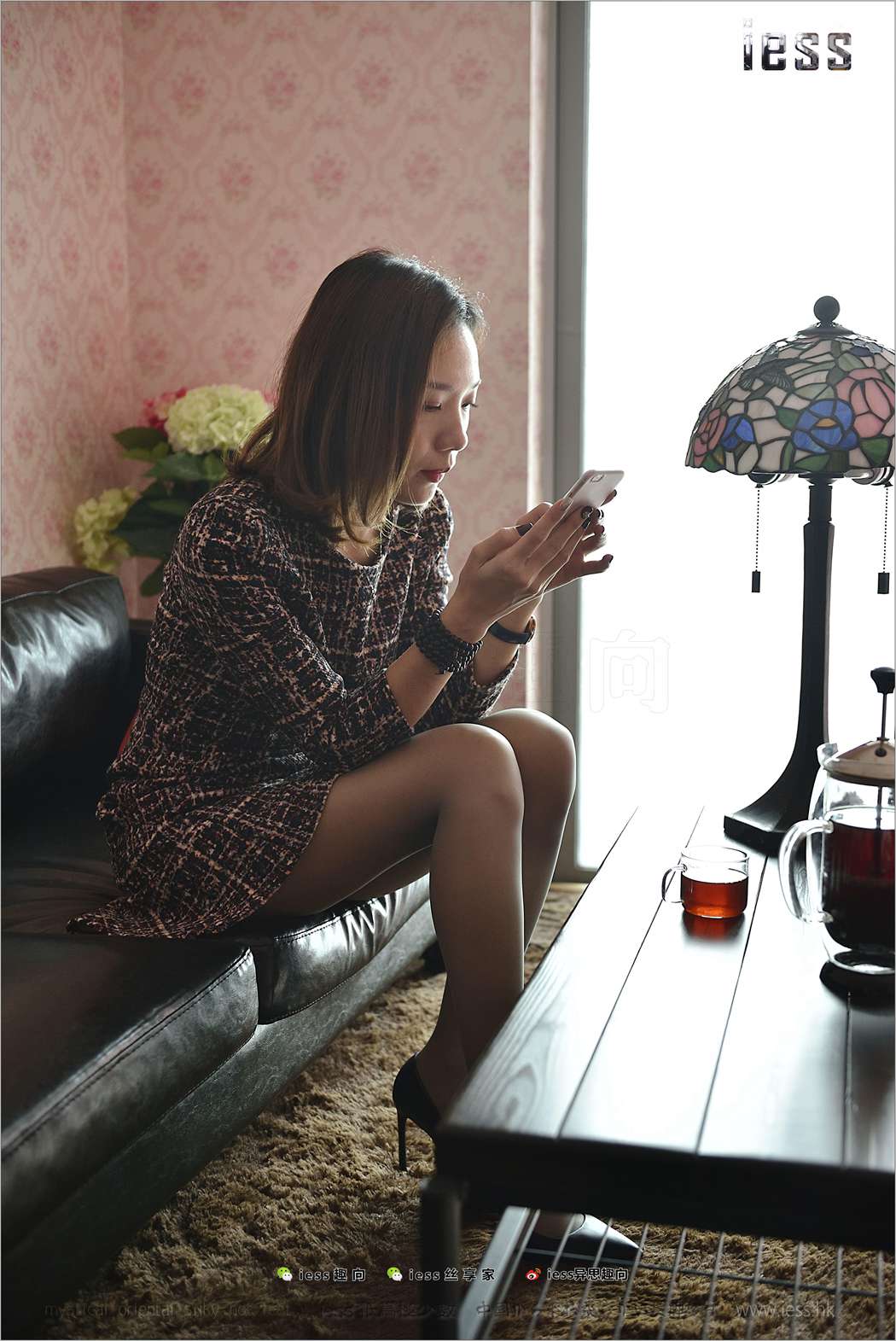 图片[83]-[IESS异思趣向] 2018.02.10 丝足便当196：《素人职业白领的灰丝》薇薇 在线浏览 – 速更版-美库