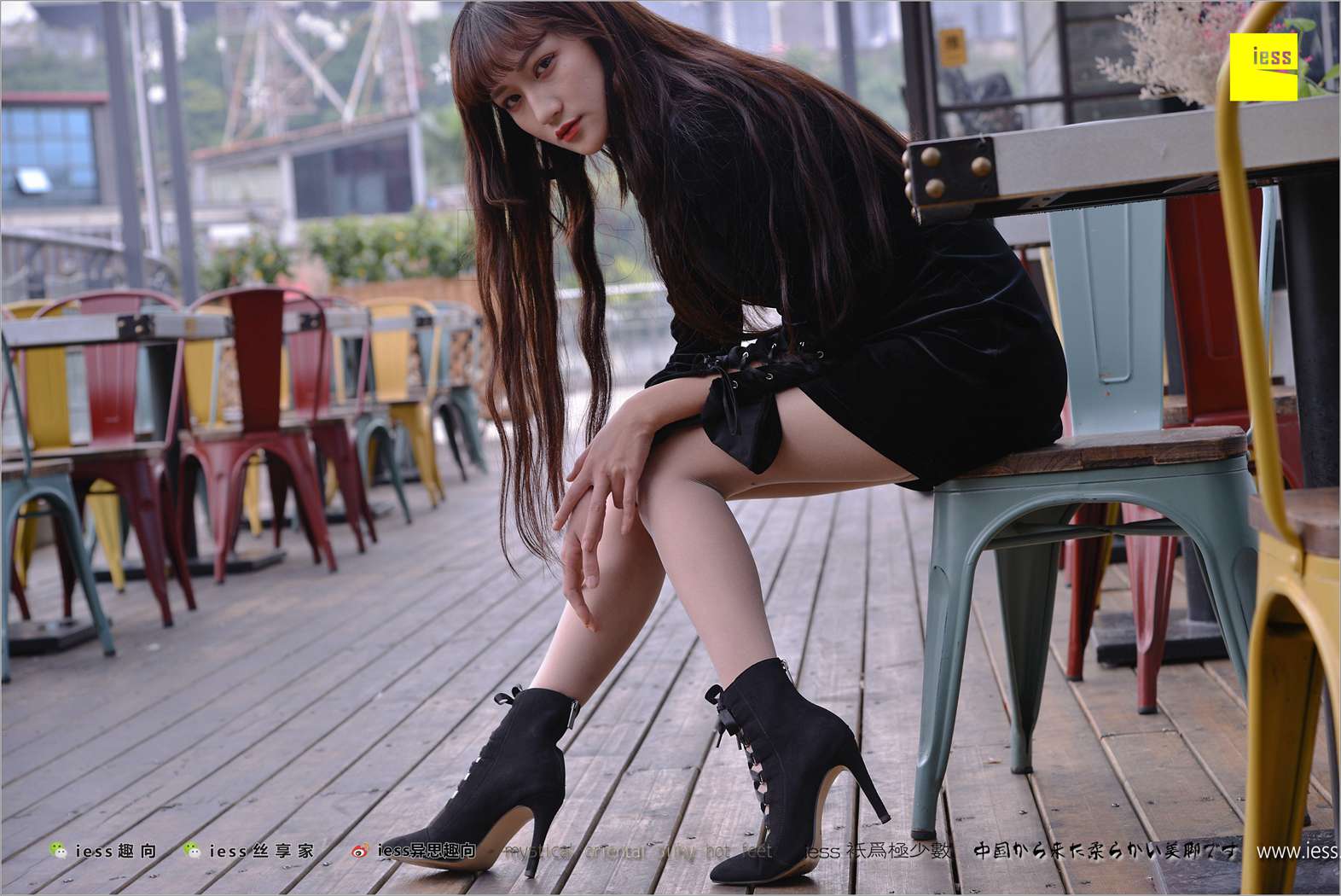 图片[3]-[IESS异思趣向] 2018.02.14 丝足便当199：《颜值即正义》潇潇 在线浏览 – 速更版-美库