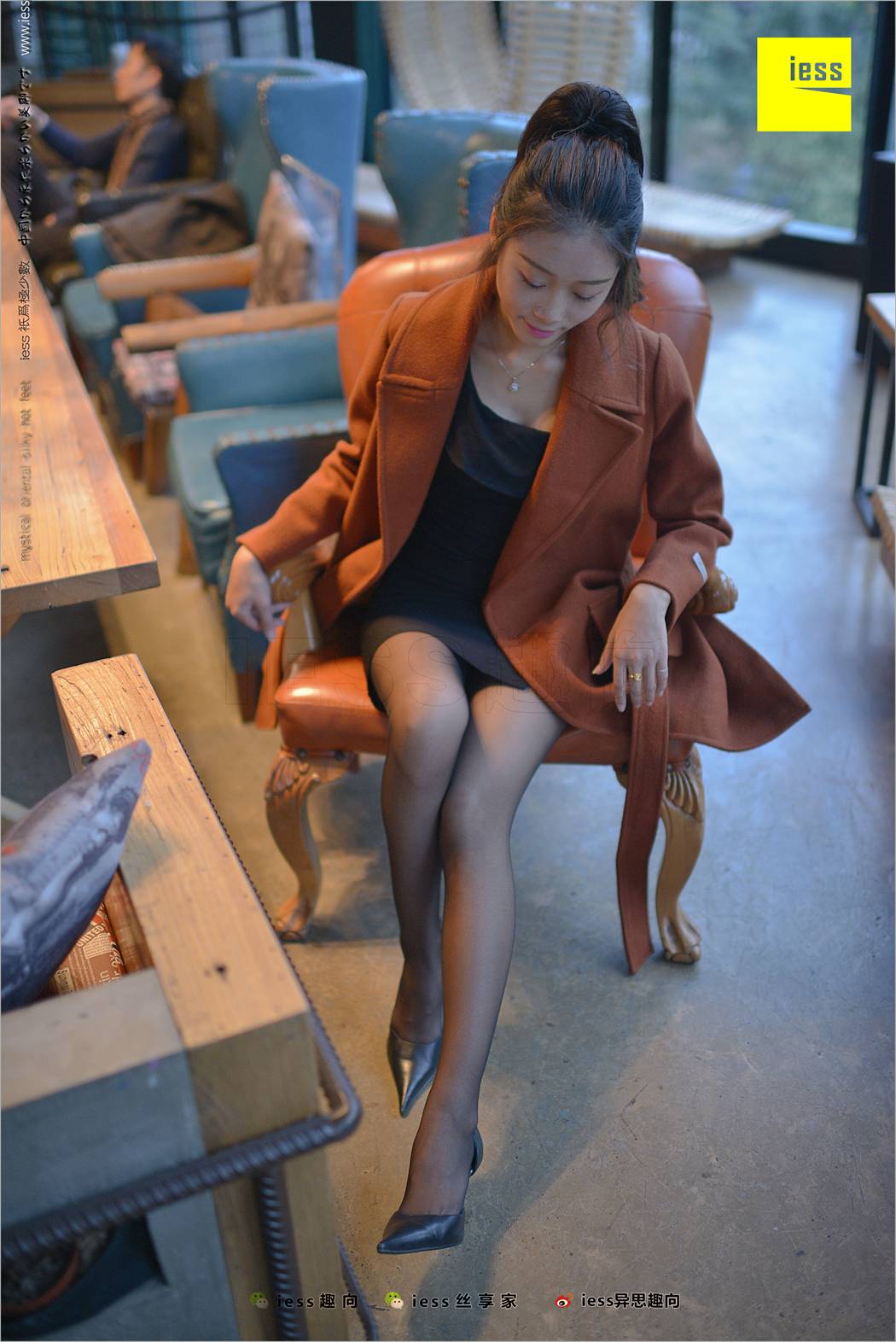 图片[15]-[IESS异思趣向] 2018.03.20 丝足便当209：《小黑妞的黑丝美腿》小黑妹静静 在线浏览 – 速更版-美库
