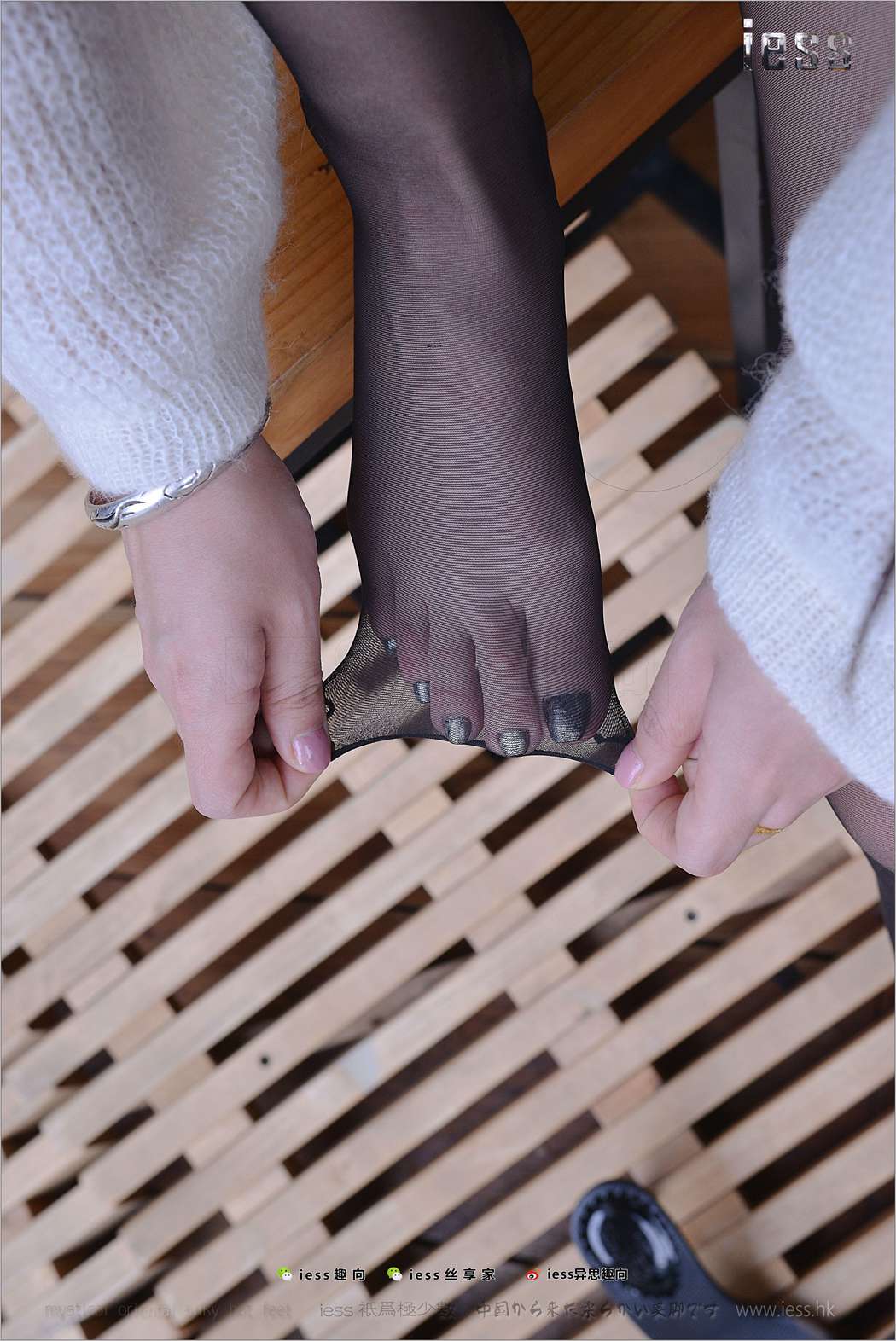 图片[12]-[IESS异思趣向] 2018.02.25 丝足便当204：《长大的女孩要穿黑丝》琪琪 在线浏览 – 速更版-美库